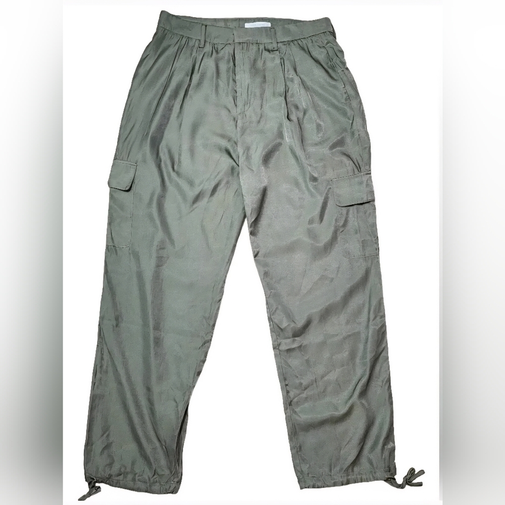 12th Tribe Carmen Cargo Trouser | Olive | Size L - Picture 4 of 6